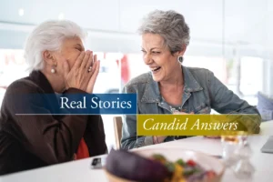 Residents enjoy a meal together - Real Talk Luncheon event on October 7th at 11am